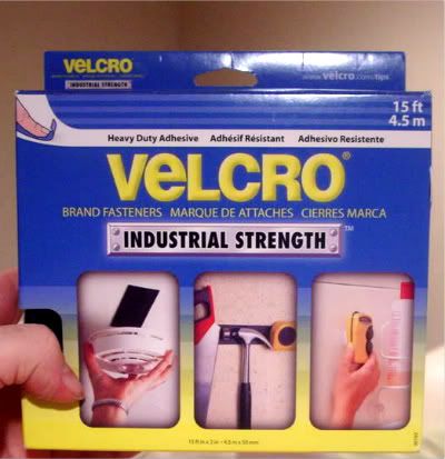 home theater false wall velcro