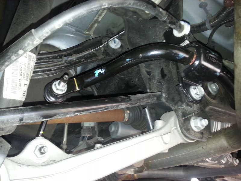SRT rear swaybar on Quadralift wk2 Jeep Garage Jeep Forum