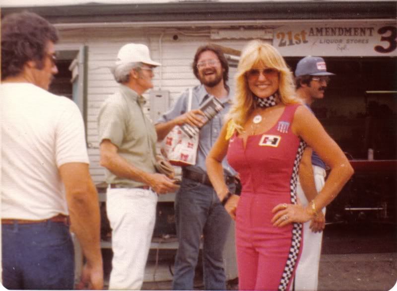 Our favorite Linda Vaughn 1977 Indy