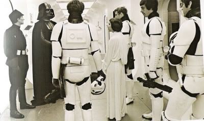 Dave Prowse as Vader during