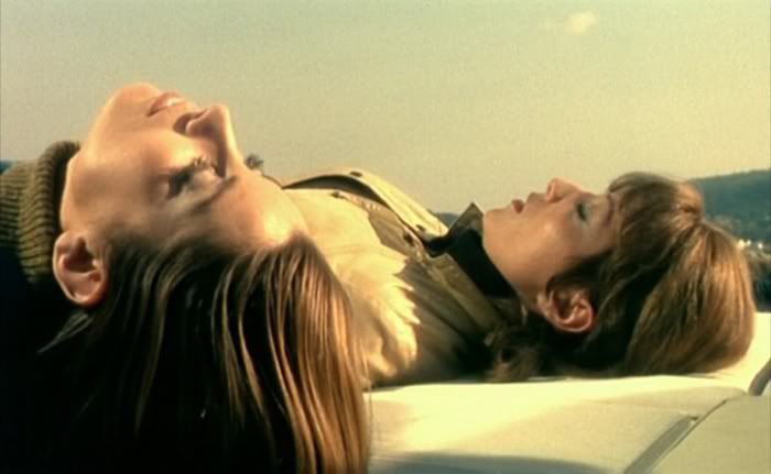 Stephane Audran e Jacqueline Sassard em 'Les Biches' (1968), de Claude Chabrol