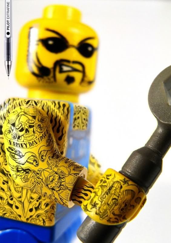 Legoman Tattoo 2 700 Badass Tattoos On LEGO Men S700x990 81874 580jpg