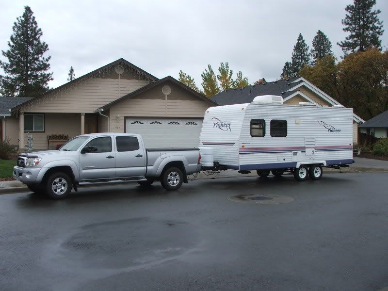 toyota tacoma camper towing #6