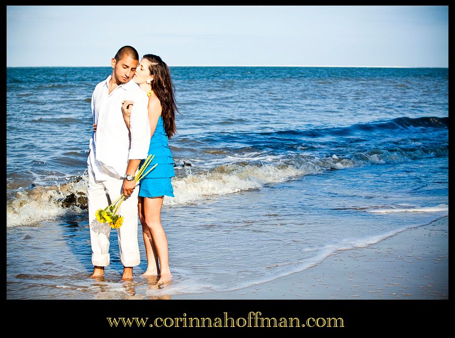 Engagement Session,Jacksonville FL Wedding Photographer,Corinna Hoffman Photography,Big Talbot Island,Christine