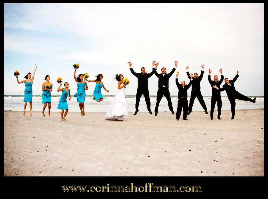 Corinna Hoffman Photography,Stephanie,Patrick,Beach Weddings,Weddings,Hawaiian-themed Wedding,Jacksonville Beach,Jacksonville FL Wedding Photographer