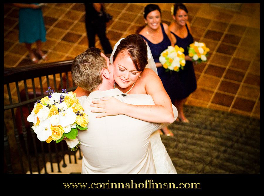 TPC Sawgrass,Weddings,Corinna Hoffman Photography,Yellow,Navy Blue