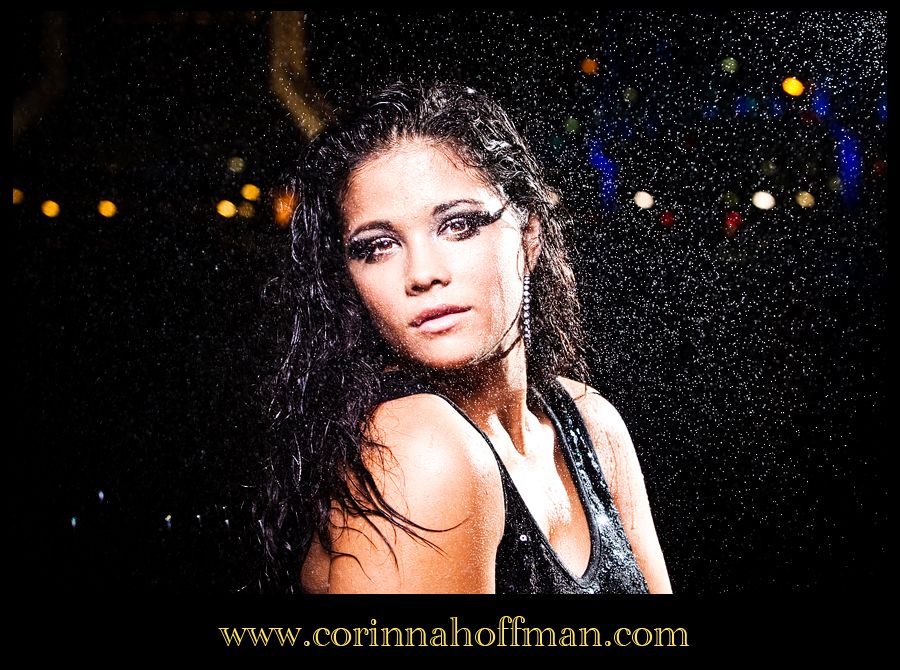 America's Next Top Model,Water Spray Shoot,Night Shooting,Jacksonville FL Portrait Photographer