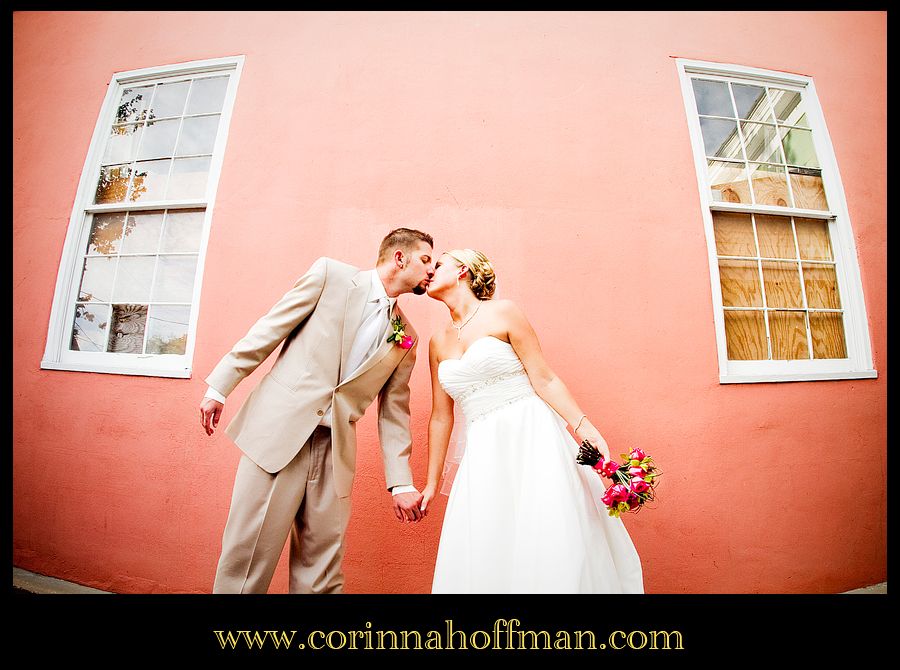 st. augustine fl wedding,corinna hoffman photography,hot pink,lime green,wedding colors