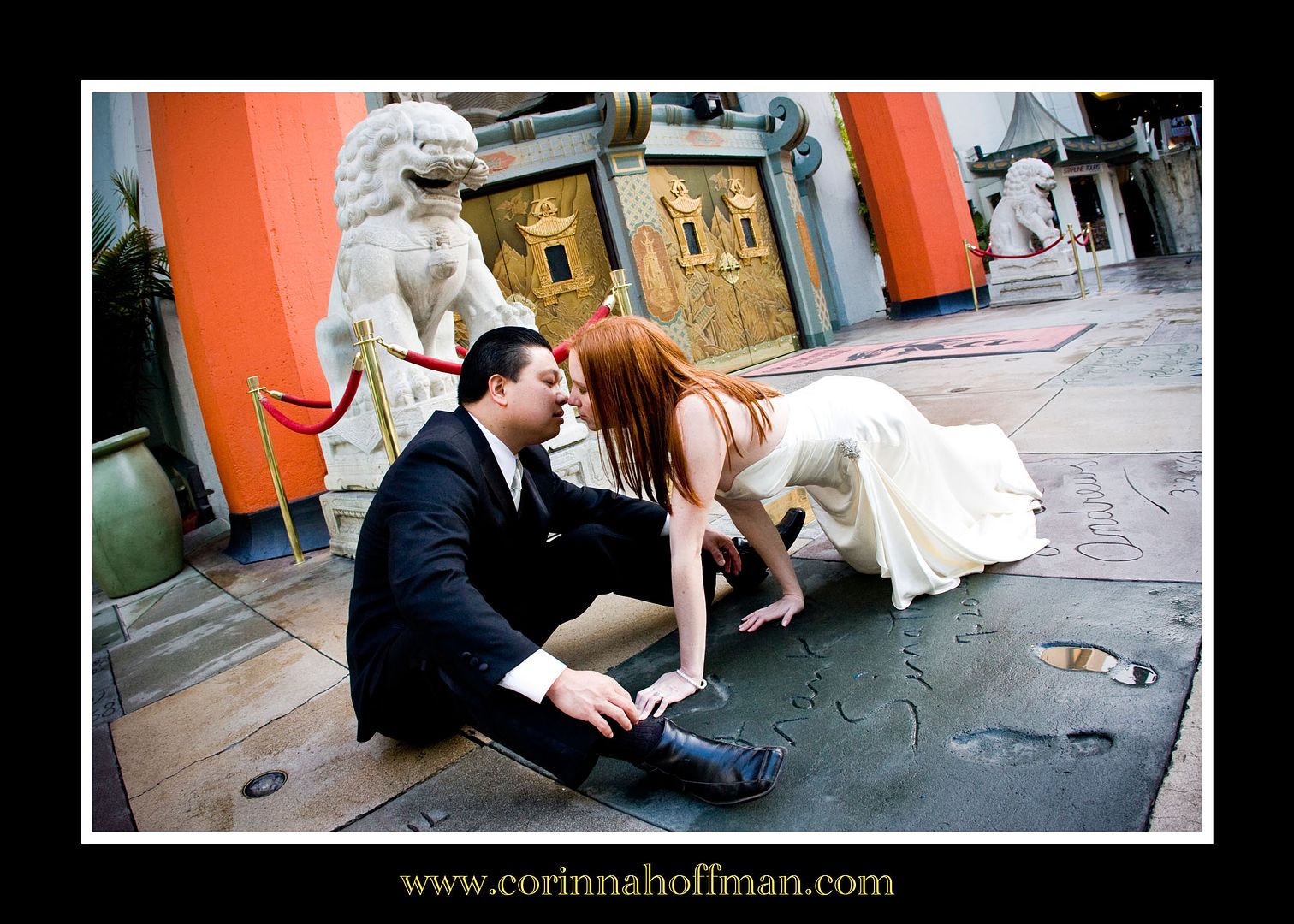 Hollywood,Trash the Wedding Dress,Photo Session,Corinna Hoffman Photography