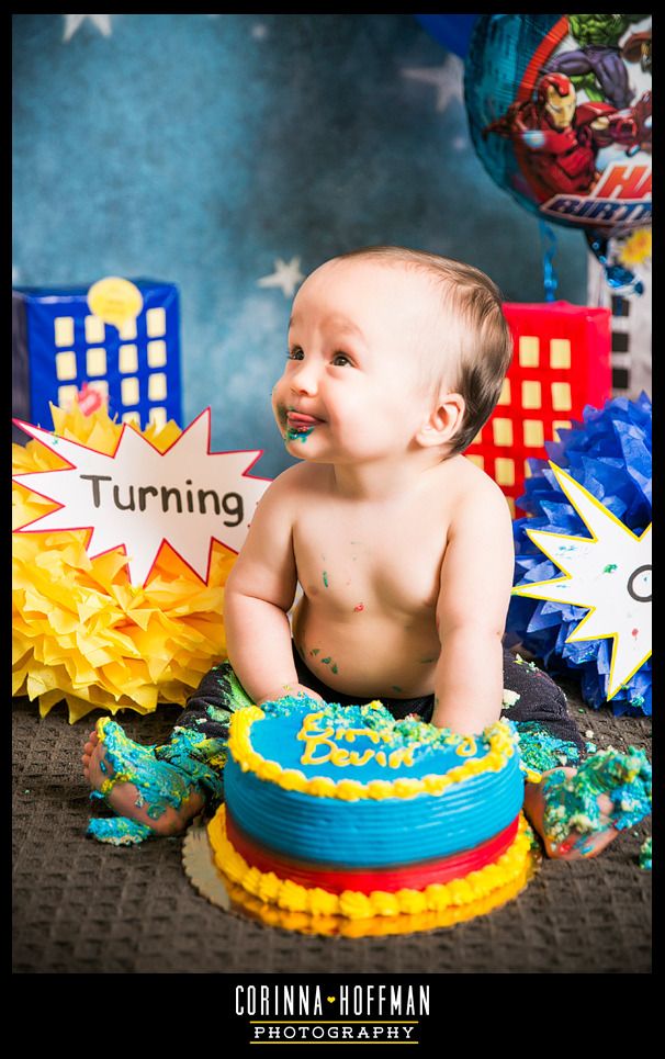 superhero birthday cake smash sesssion - jacksonville florida baby photographer - corinna hoffman photography photo Birthday_Cake_Smash_Studio_Photographer_Corinna_Hoffman_Photography_84_zps2aov0uqo.jpg