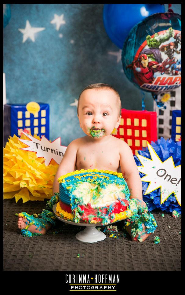 superhero birthday cake smash sesssion - jacksonville florida baby photographer - corinna hoffman photography photo Birthday_Cake_Smash_Studio_Photographer_Corinna_Hoffman_Photography_85_zps9sitb2nt.jpg