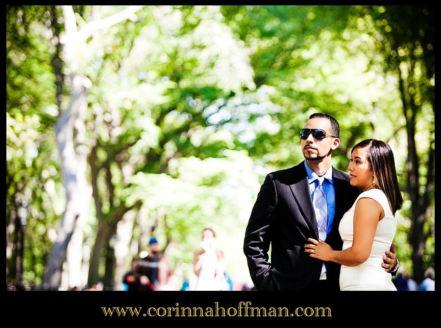 New York City,Central Park,Yellow Taxi,Anniversary Photo Session,Corinna Hoffman Photography,Wedding Photographer