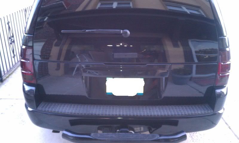 Rear "Applique" window trim frame removal | Ford Explorer and Ford