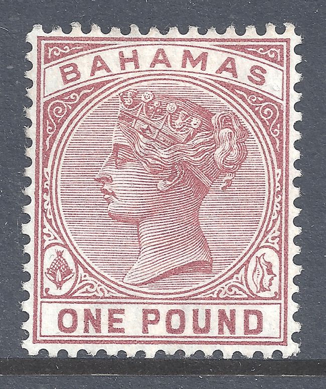 Bahamas Stamp 1884 £1 Red Victoria (SG57) Mint £275/345 eBay