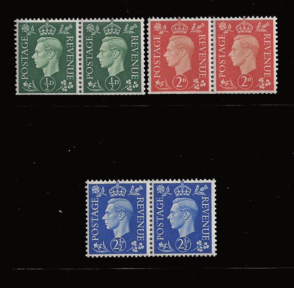Great Britain Stamps 1937 Inverted Watermark Pairs MNH £230+ eBay