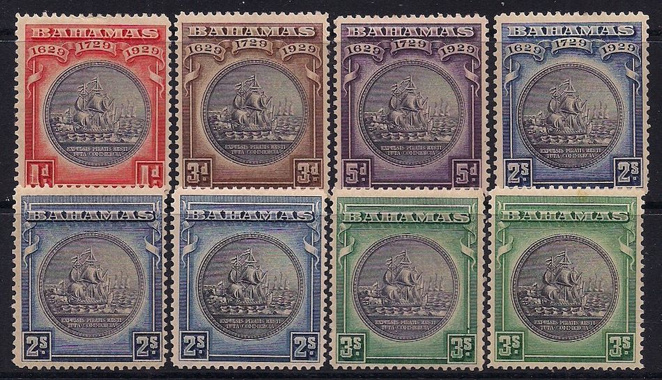 Bahamas Stamps 19301946 1d3sh Great Seal Selection Mint £125.75/164