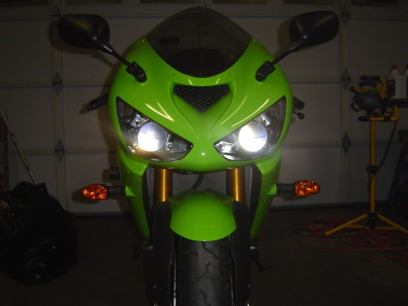 HID Projector MOD Kawasaki Motorcycle Forums