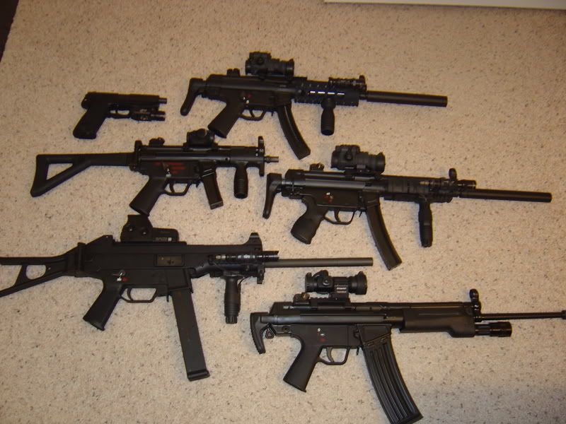 mp5 variants