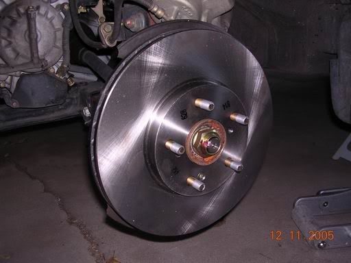 Honda pilot brake rotor removal instructions #7