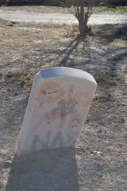 Veteran Headstone Vandalizm