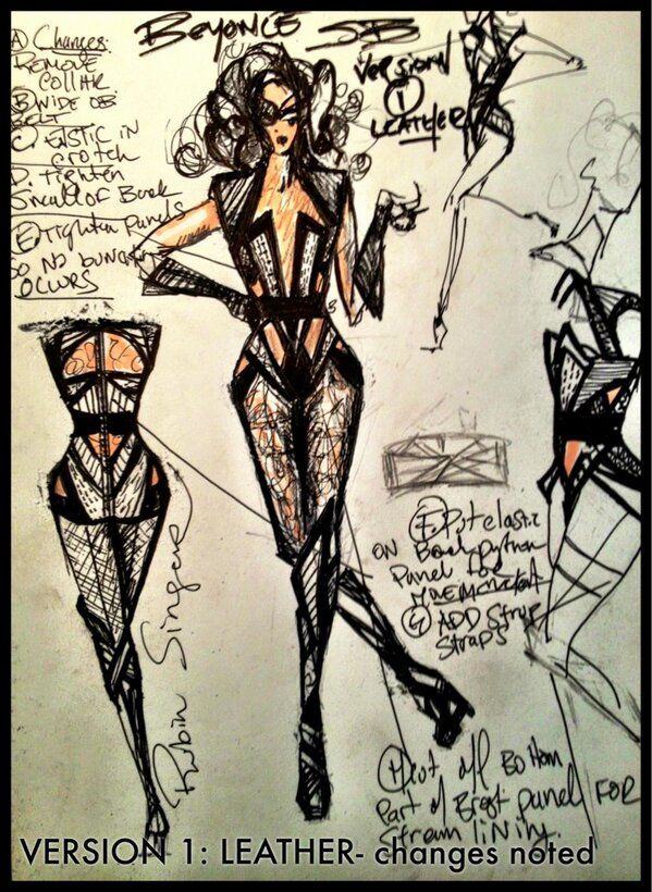 beyonce outfit superbowl 2013