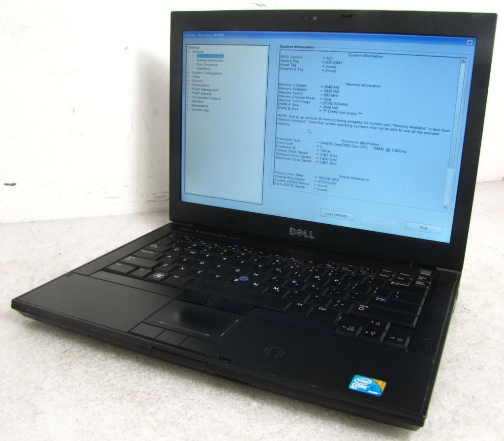 Workstation Laptop: Dell Precision M2400: Core 2 T9900 3.06Ghz, Quadro Fx 370M