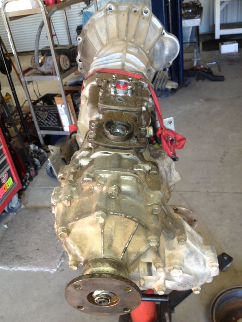 Two Toyota gear driven transfer cases (1) 23spline, (1) 21 Spline