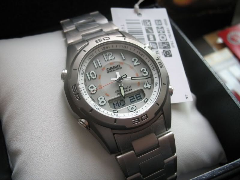 casio wave ceptor tough solar set time