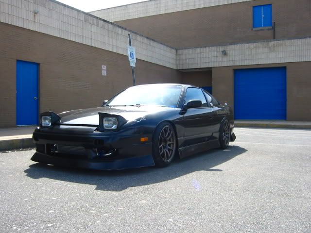 1993 Nissan 240sx drifting