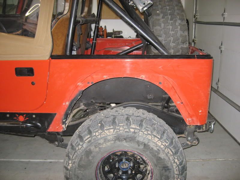 YJ rear fender highline