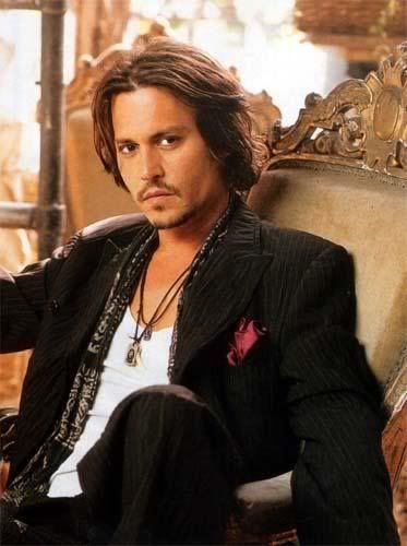 Johnny Depp Hairstyles In