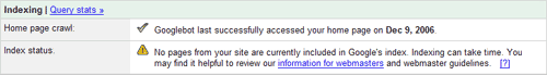 Google Sitemaps Problem