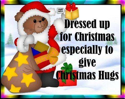 Christmas Bear Hug Pictures, Images and Photos