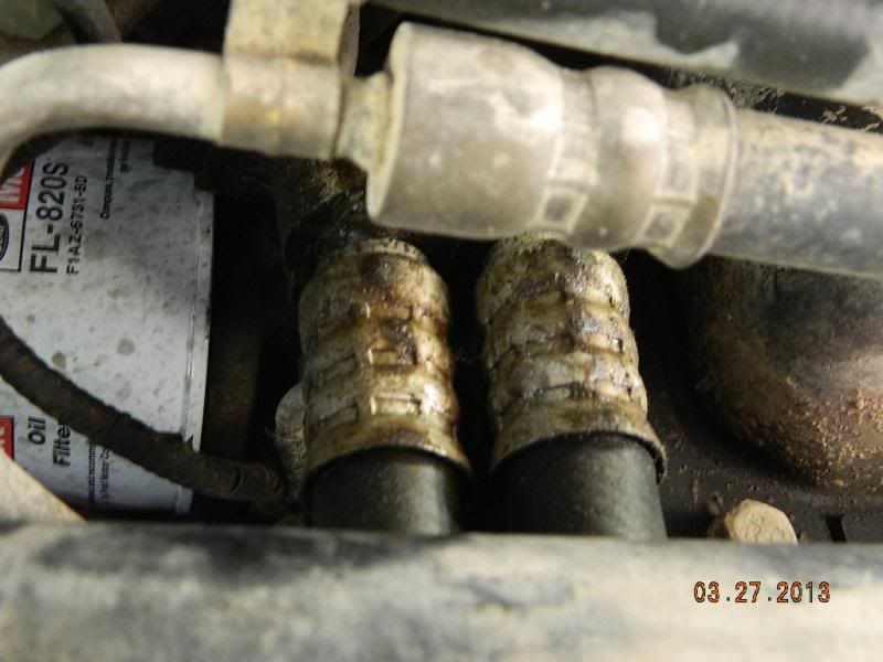 fix these leaks in my crown victoria? pictures inc 4.6L Based