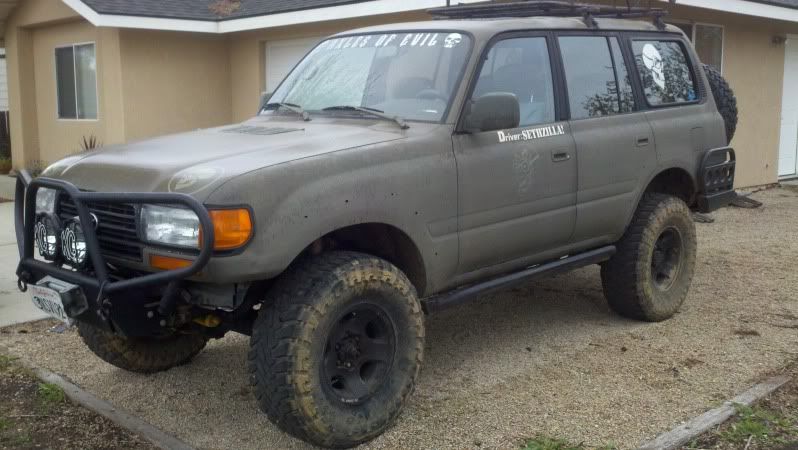 96' FJ80 flat black | IH8MUD Forum