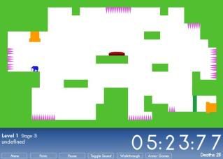 Get used to looking at this screen, This is the only level.
