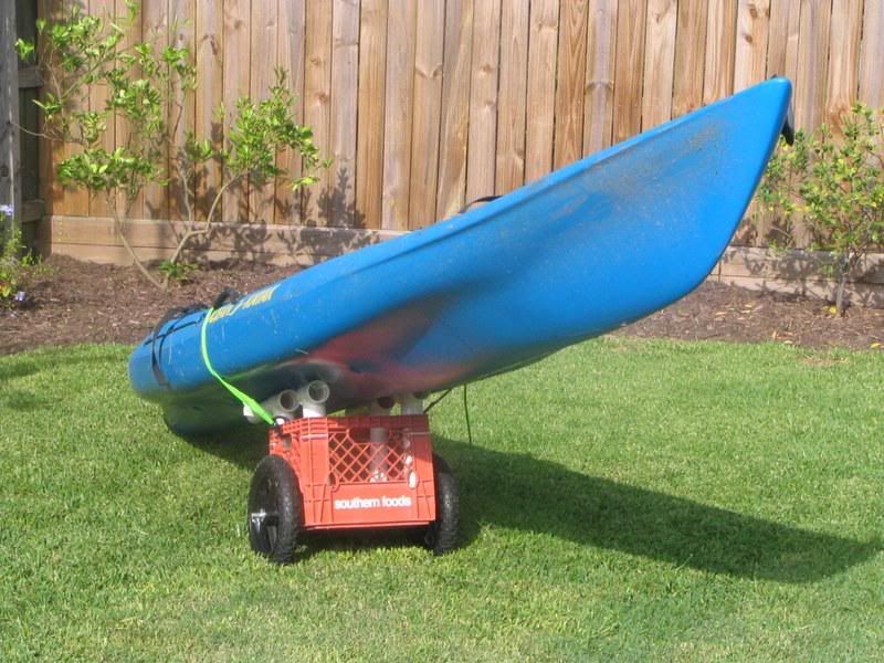  .com • View topic - Homemade Milk Crate Kayak Cart