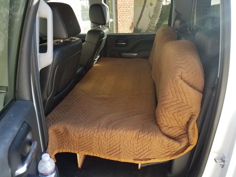 Dog Bed for backseat of K2 Crew 20142018 Silverado & Sierra Mods