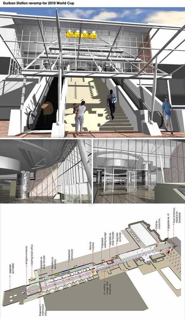 Durban Station Redevelopment Mixed Use Under Construction