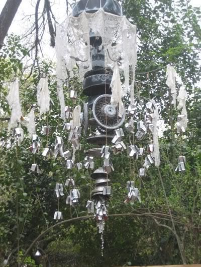 forest chandelier