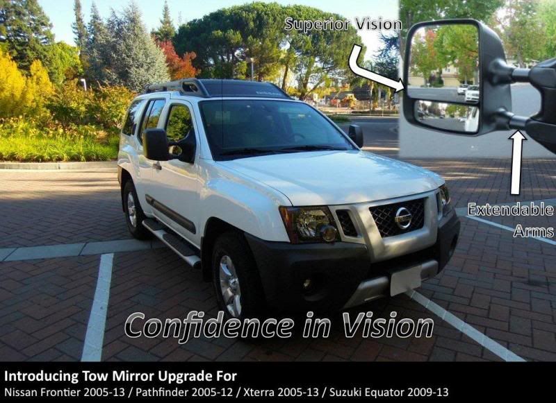 Nissan pathfinder towing mirrors #6