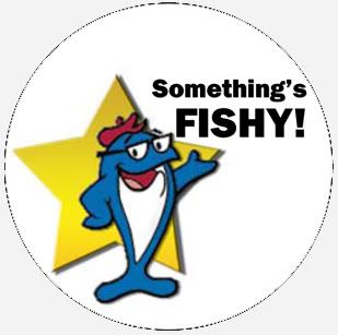 Something's Fishy - Sticker distributed to House members by Deputy Whip Eric Cantor