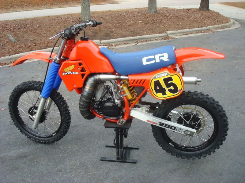 1983 Honda cr250 dirt bikes #5