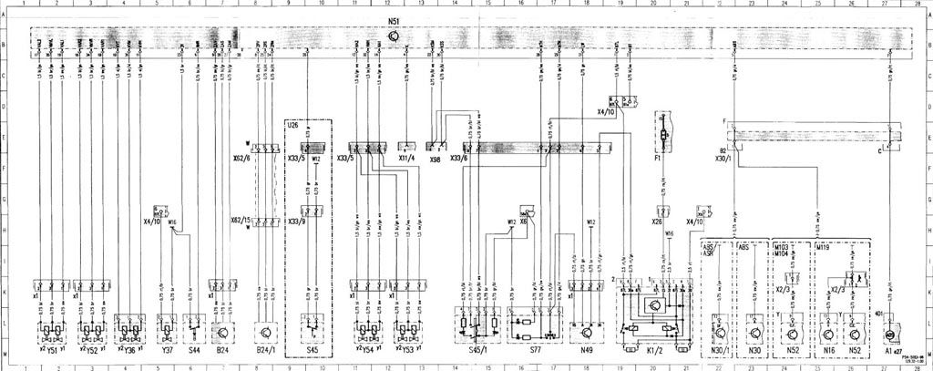 Mercedes r129 wiring diagram #2