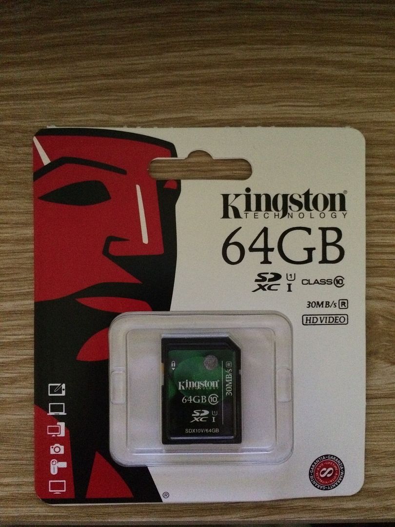 Bán Thẻ nhớ SDXC Kingston 64GB Class 10 (SDX10V/64GB)