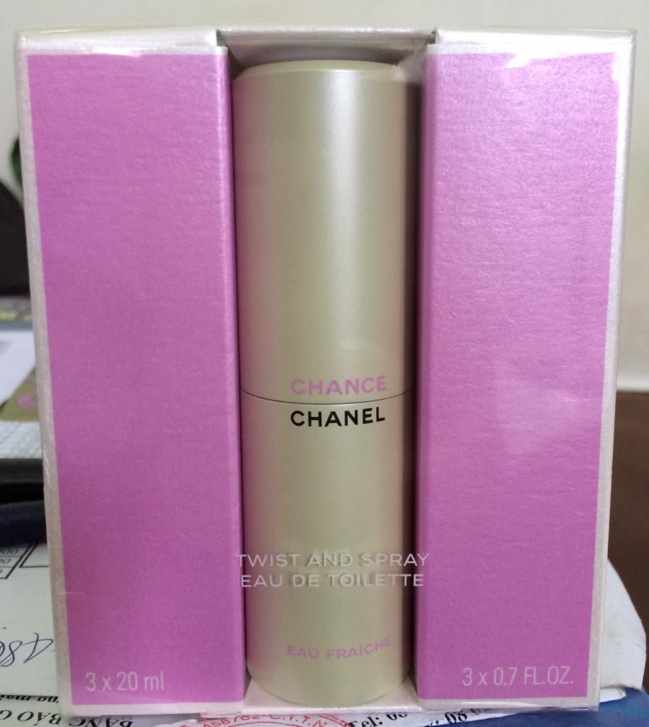 Bán 1 hộp Chance Twist & Spray Eau De Toilette, 3x20ml/0.7oz hàng chuẩn - 1