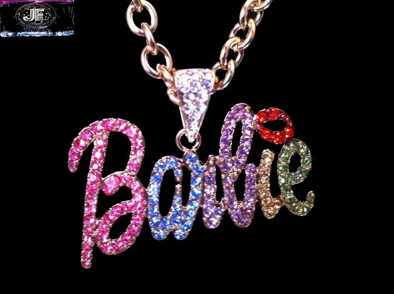 nicki minaj barbie necklace