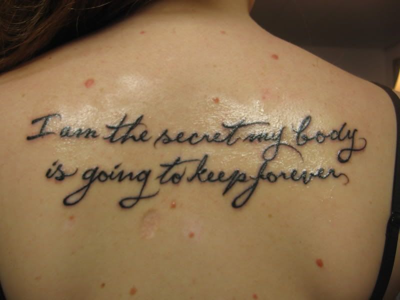 Lettering Tattoos For Girls Girls with Tattoos; Guys with Tattoos; 