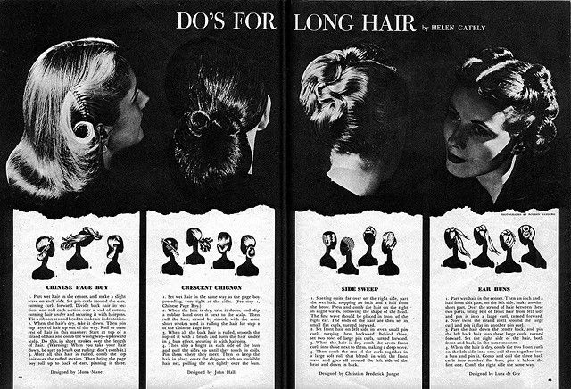 1940s hairstyles vintage living series. of a hairstyle maverick).