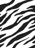 Zebra Heart Myspace Layout